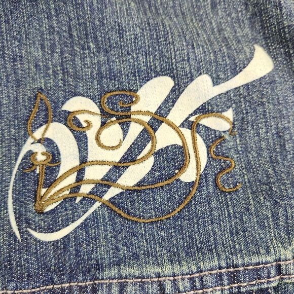 🩵NWOT PartyLite Blue Denim Buttoned Jacket Medium - Picture 9 of 12